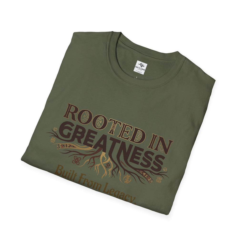 Rooted in Greatness Tee – Culture & Legacy Statement Shirt