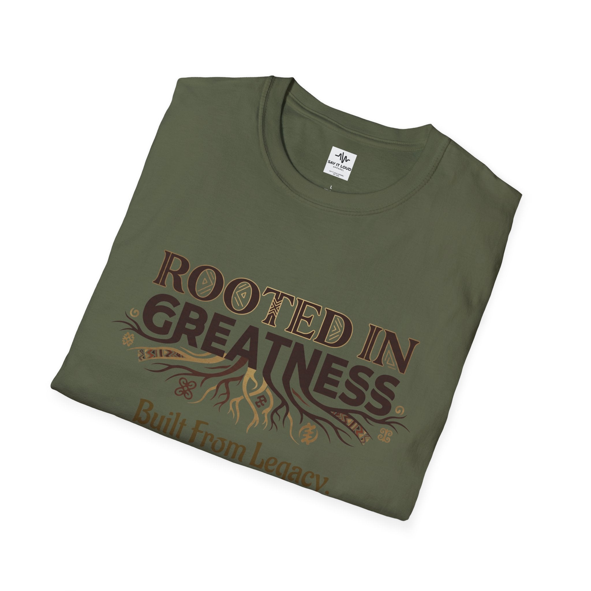 Rooted in Greatness Tee – Culture & Legacy Statement Shirt