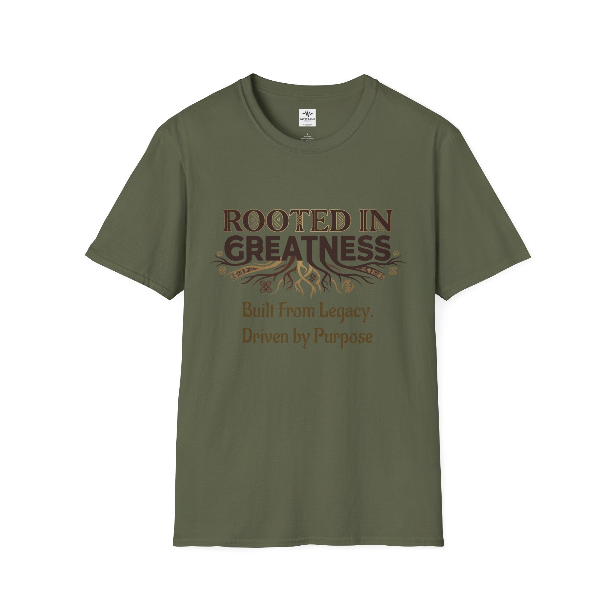 Rooted in Greatness Tee – Culture & Legacy Statement Shirt