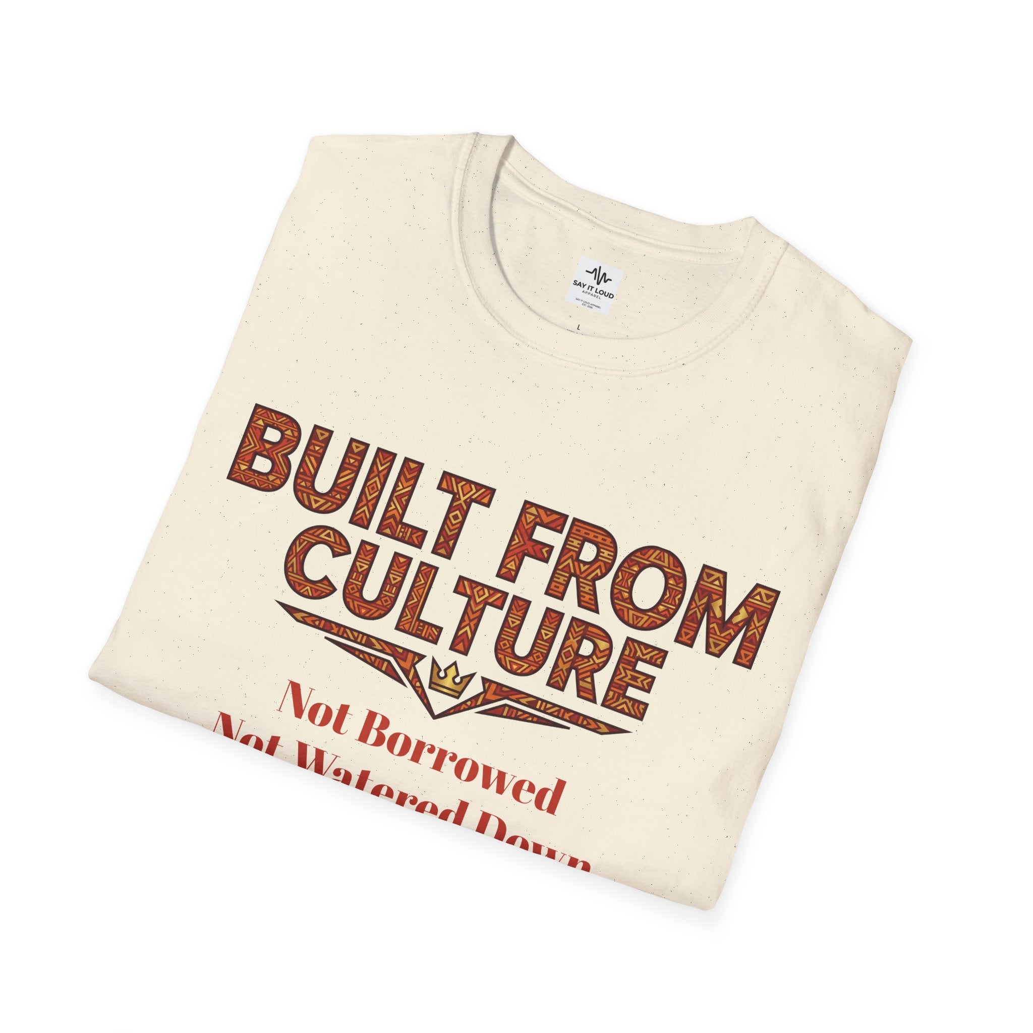 Built From Culture Tee – Identity Statement Shirt