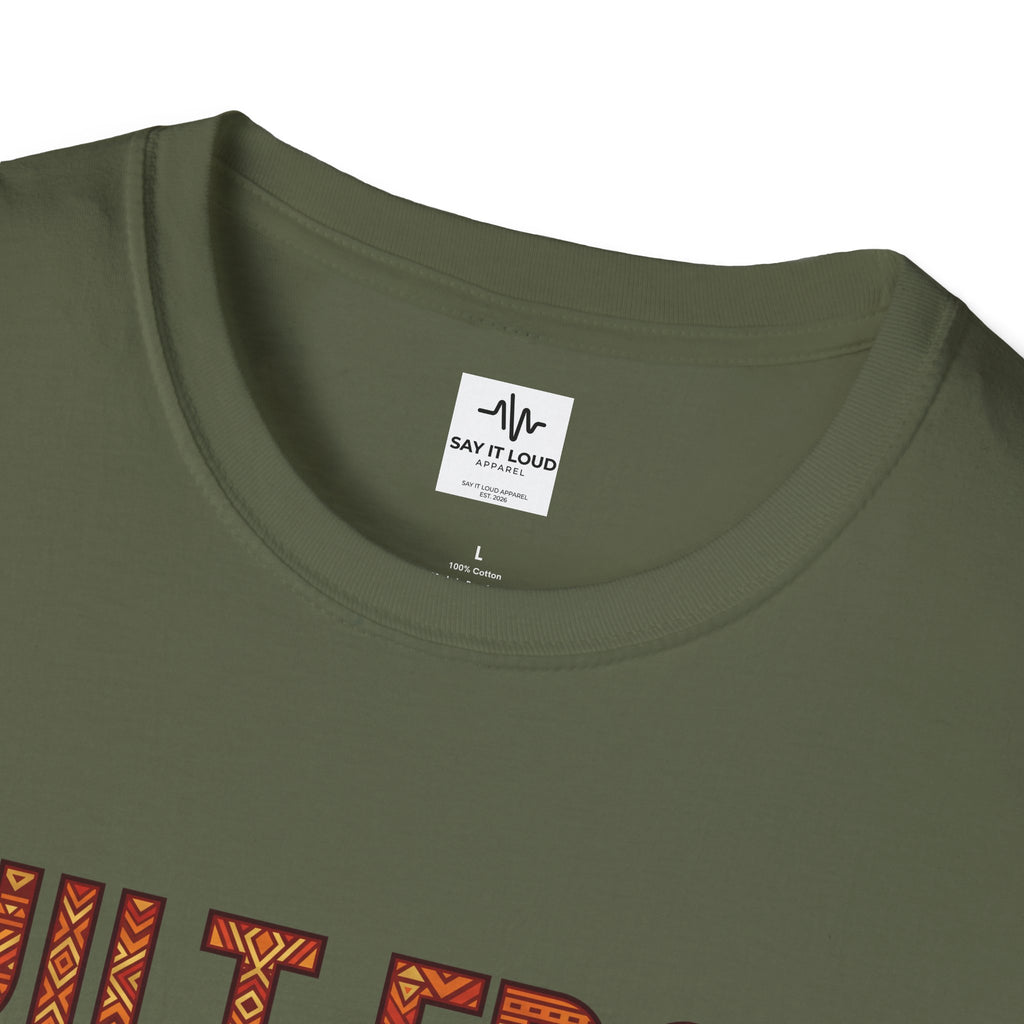 Built From Culture Tee – Identity Statement Shirt