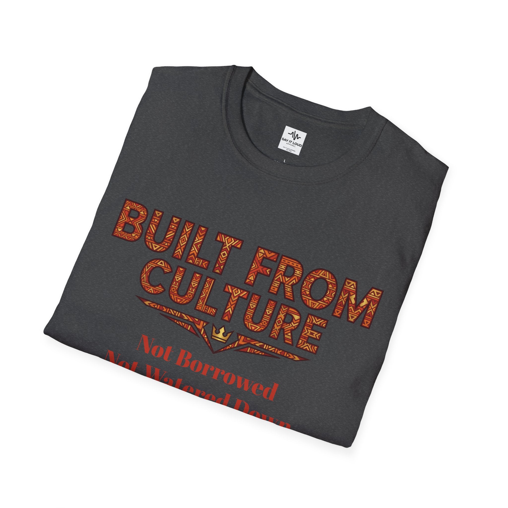 Built From Culture Tee – Identity Statement Shirt