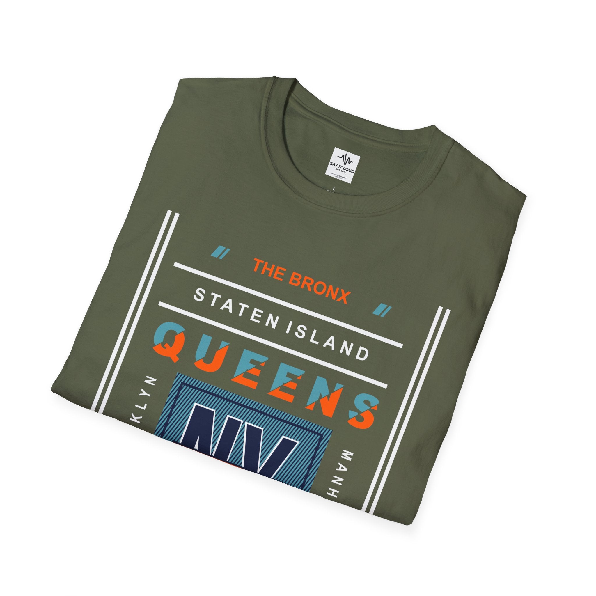 Queens NY C.I.T.Y. T-Shirt — Retro Bronx/New York City Graphic Tee
