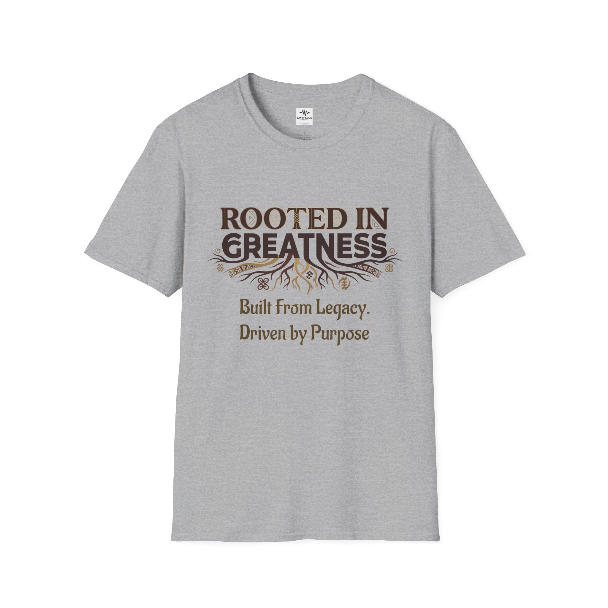 Rooted in Greatness Tee – Culture & Legacy Statement Shirt