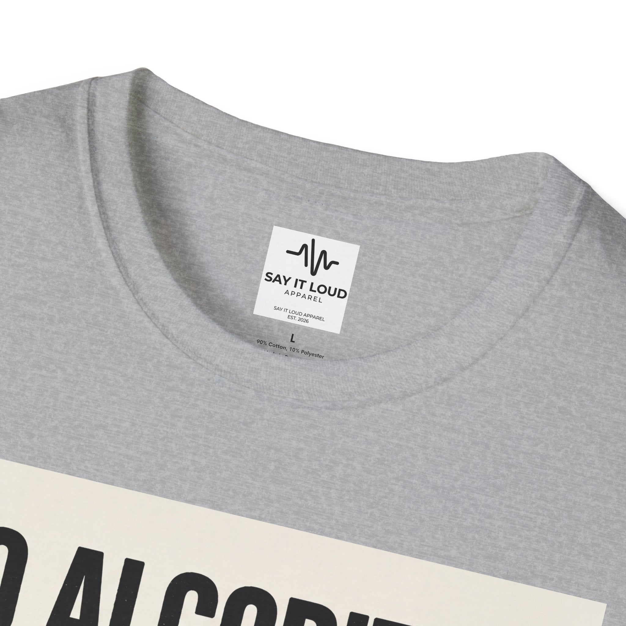No Algorithm Decides Your Future T-Shirt