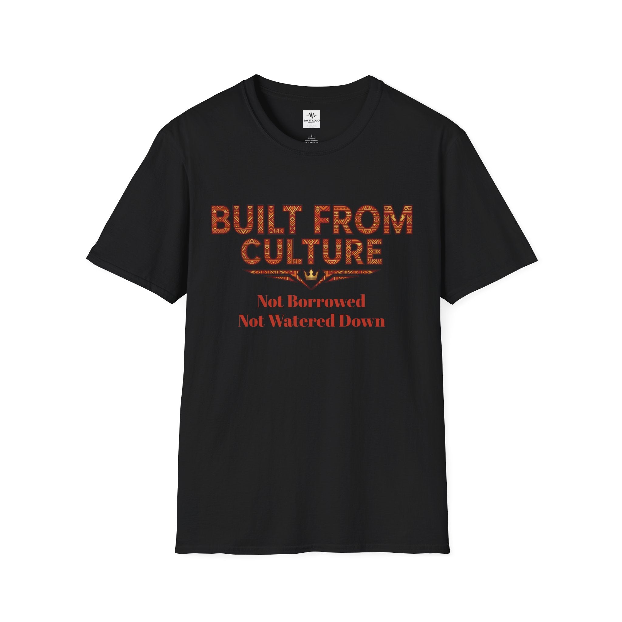Built From Culture Tee – Identity Statement Shirt