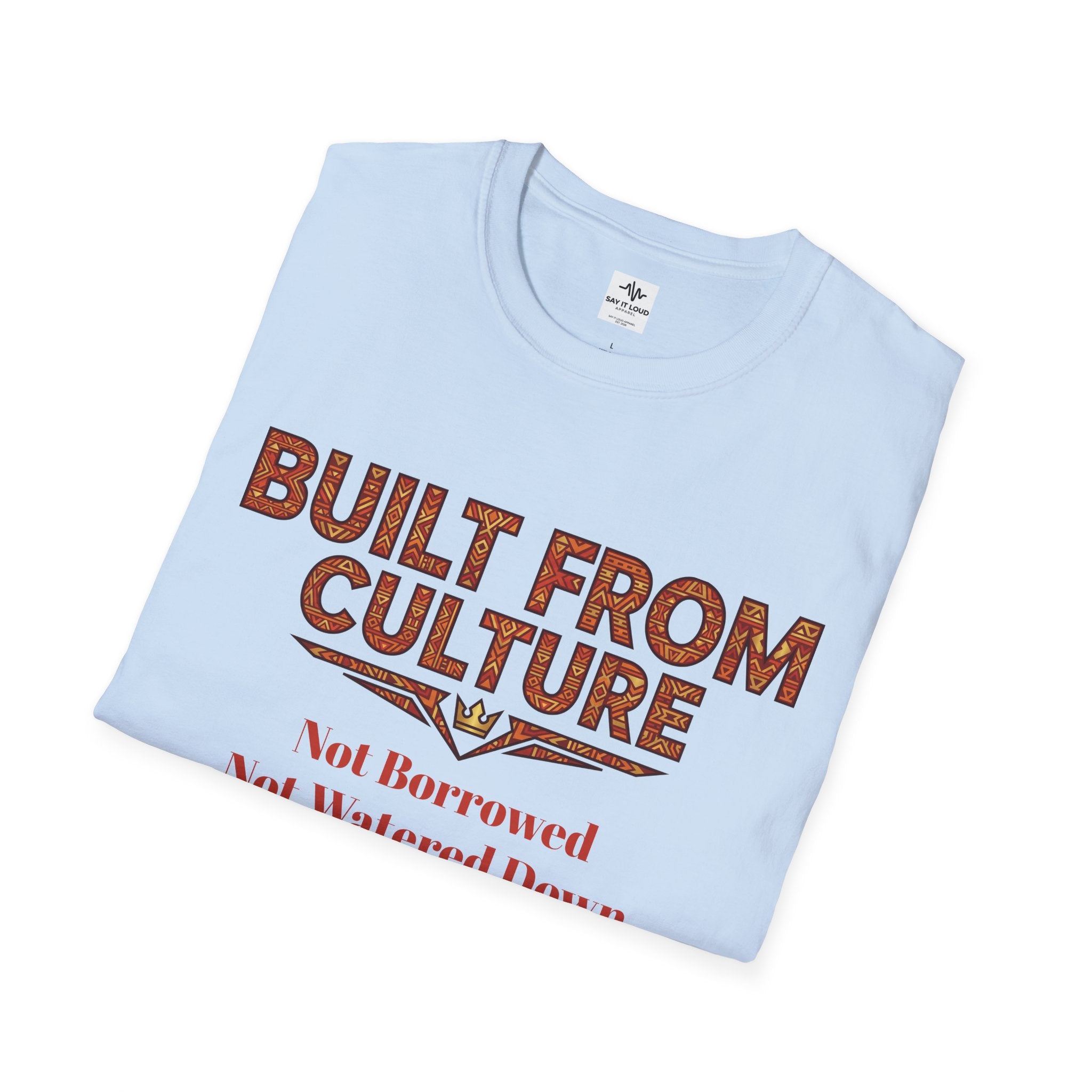 Built From Culture Tee – Identity Statement Shirt