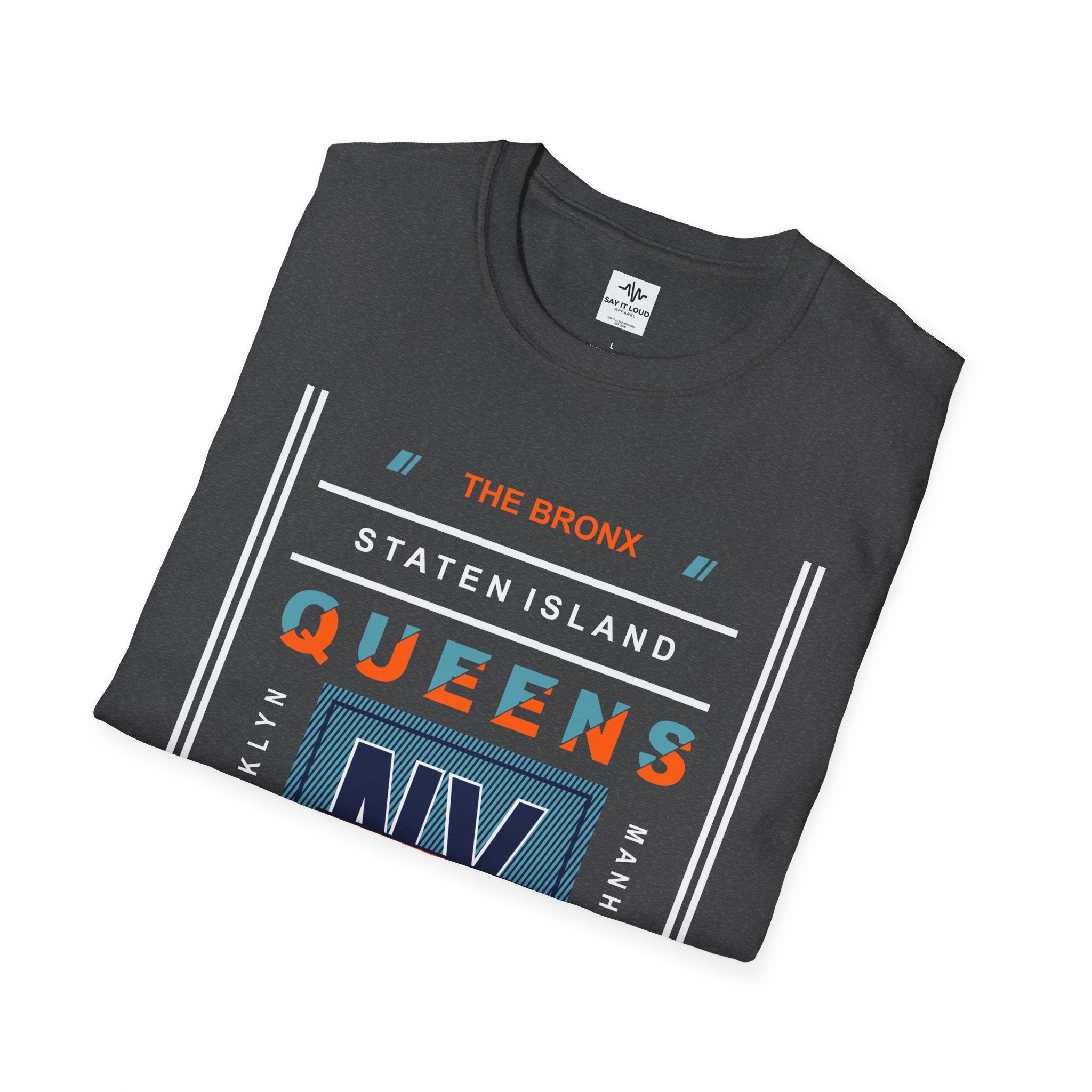 Queens NY C.I.T.Y. T-Shirt — Retro Bronx/New York City Graphic Tee