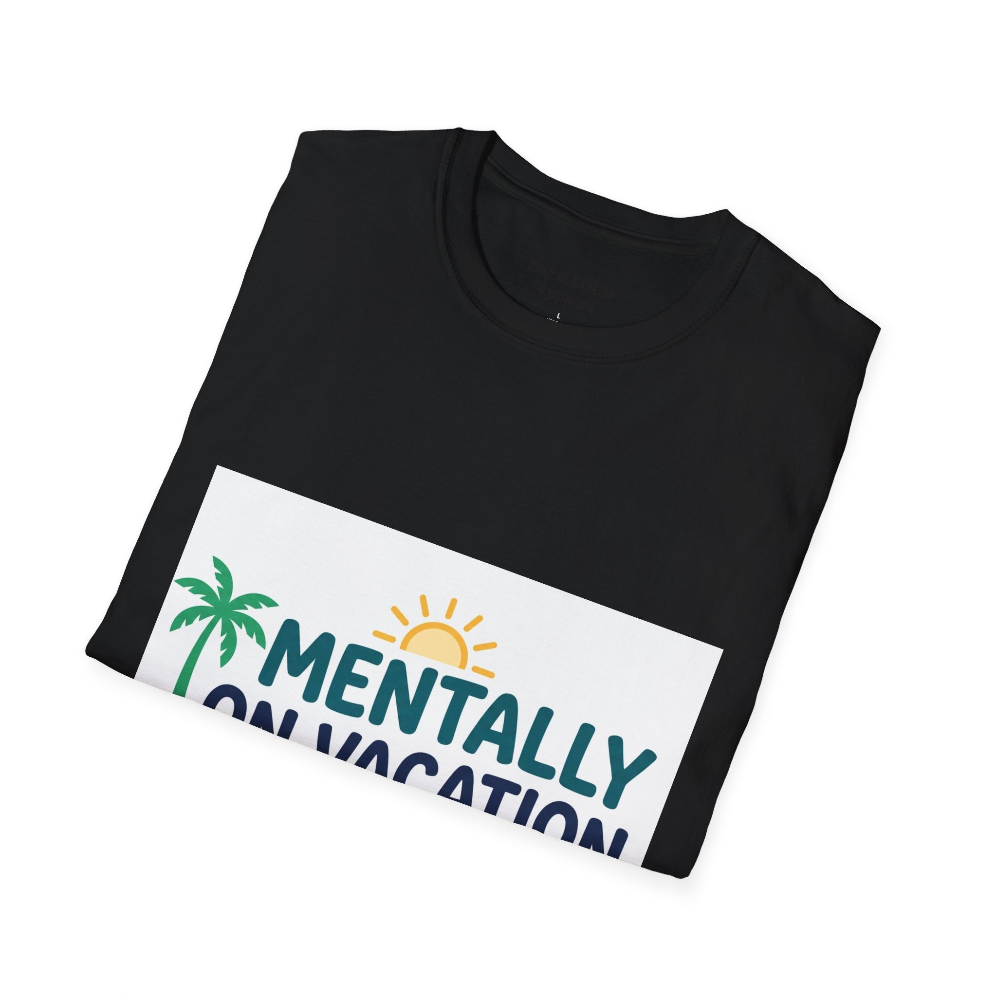 Vacation Vibes T-Shirt — "Tired of working all time, need a vacation"
