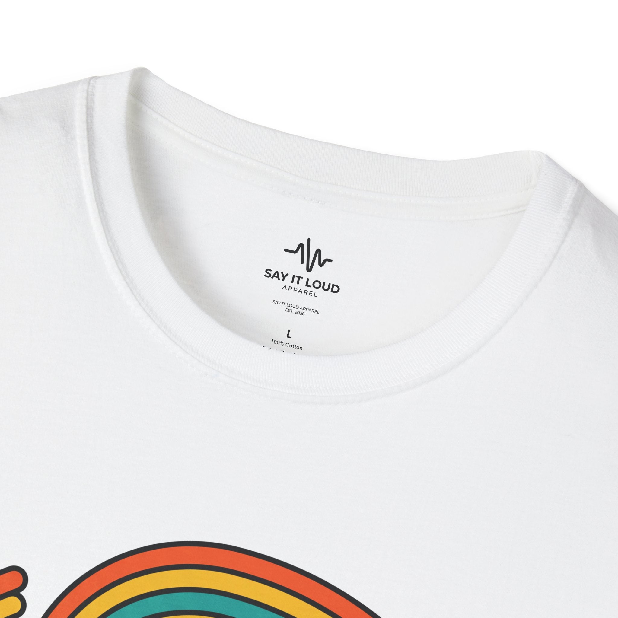 Retro Music Quote T-Shirt — "Without Music Life Would Be a Mistake"