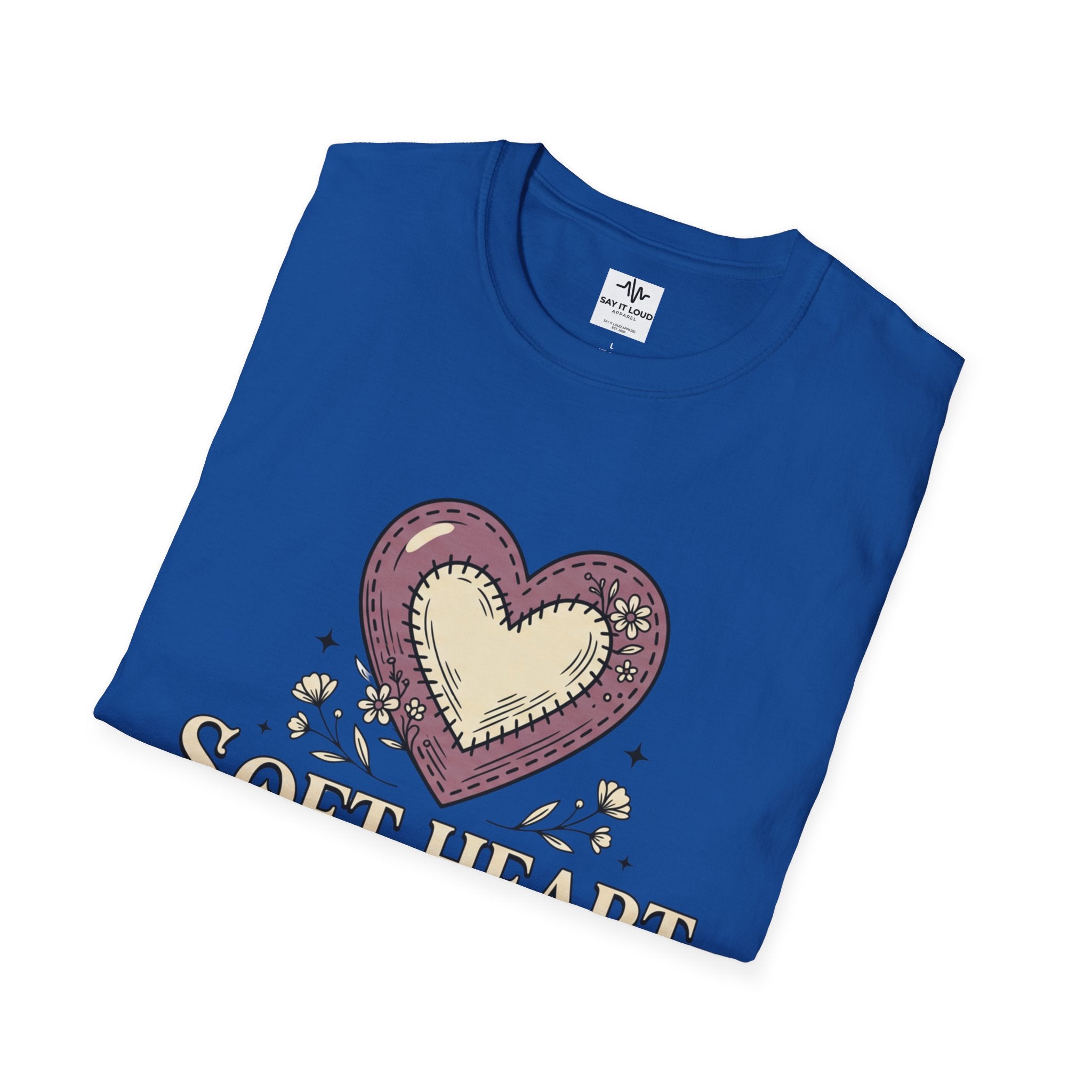 Soft Heart Strong Boundaries T-Shirt – Inspirational Heart Graphic Tee
