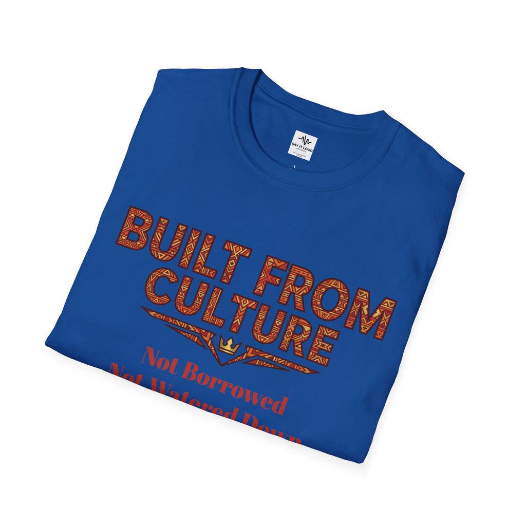 Built From Culture Tee – Identity Statement Shirt