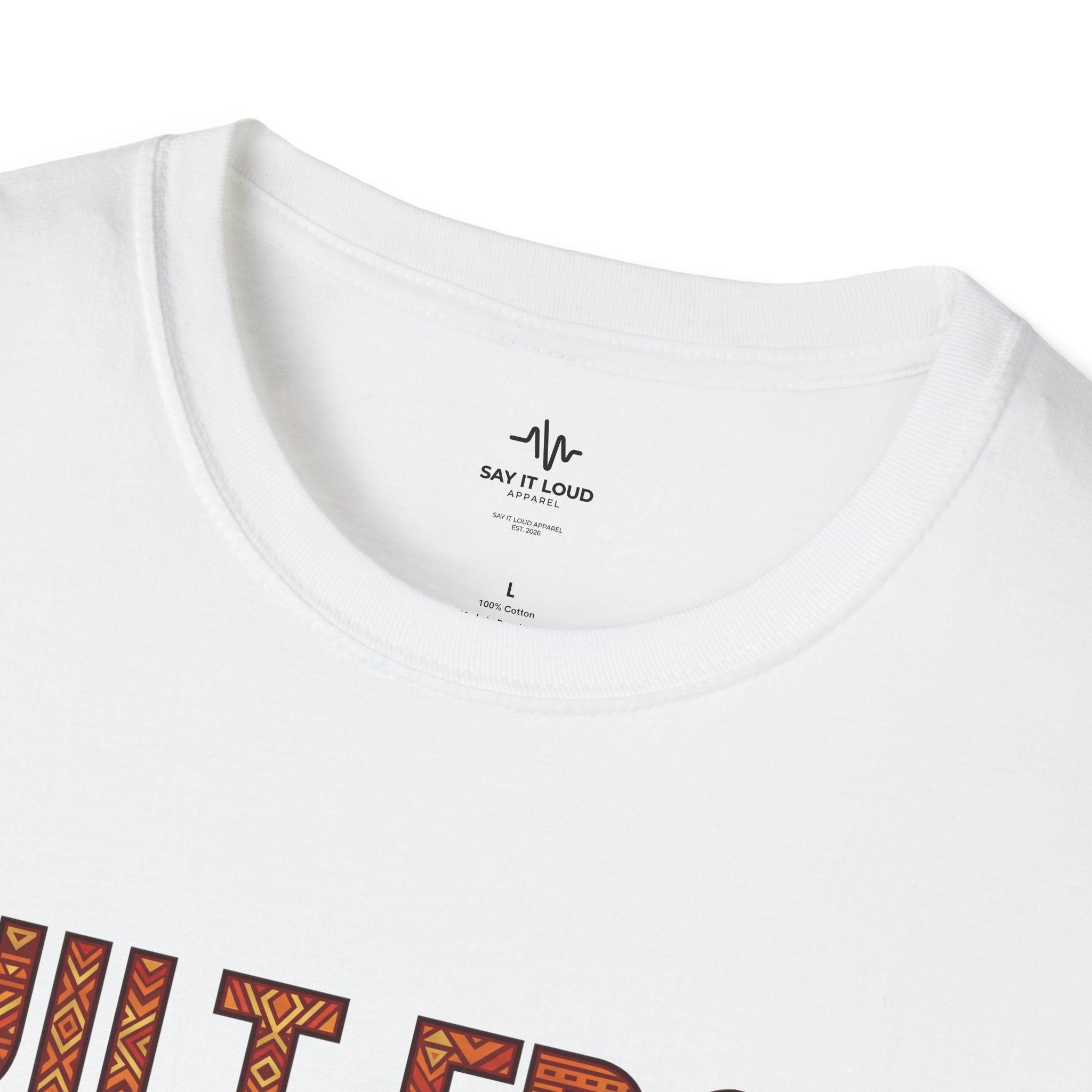 Built From Culture Tee – Identity Statement Shirt