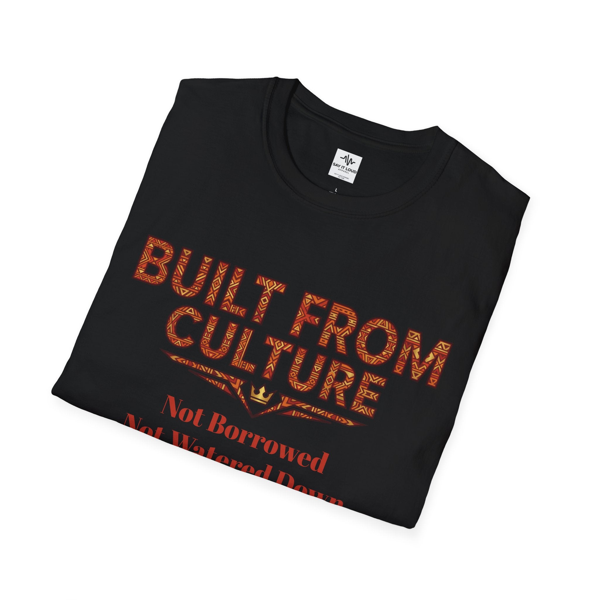 Built From Culture Tee – Identity Statement Shirt