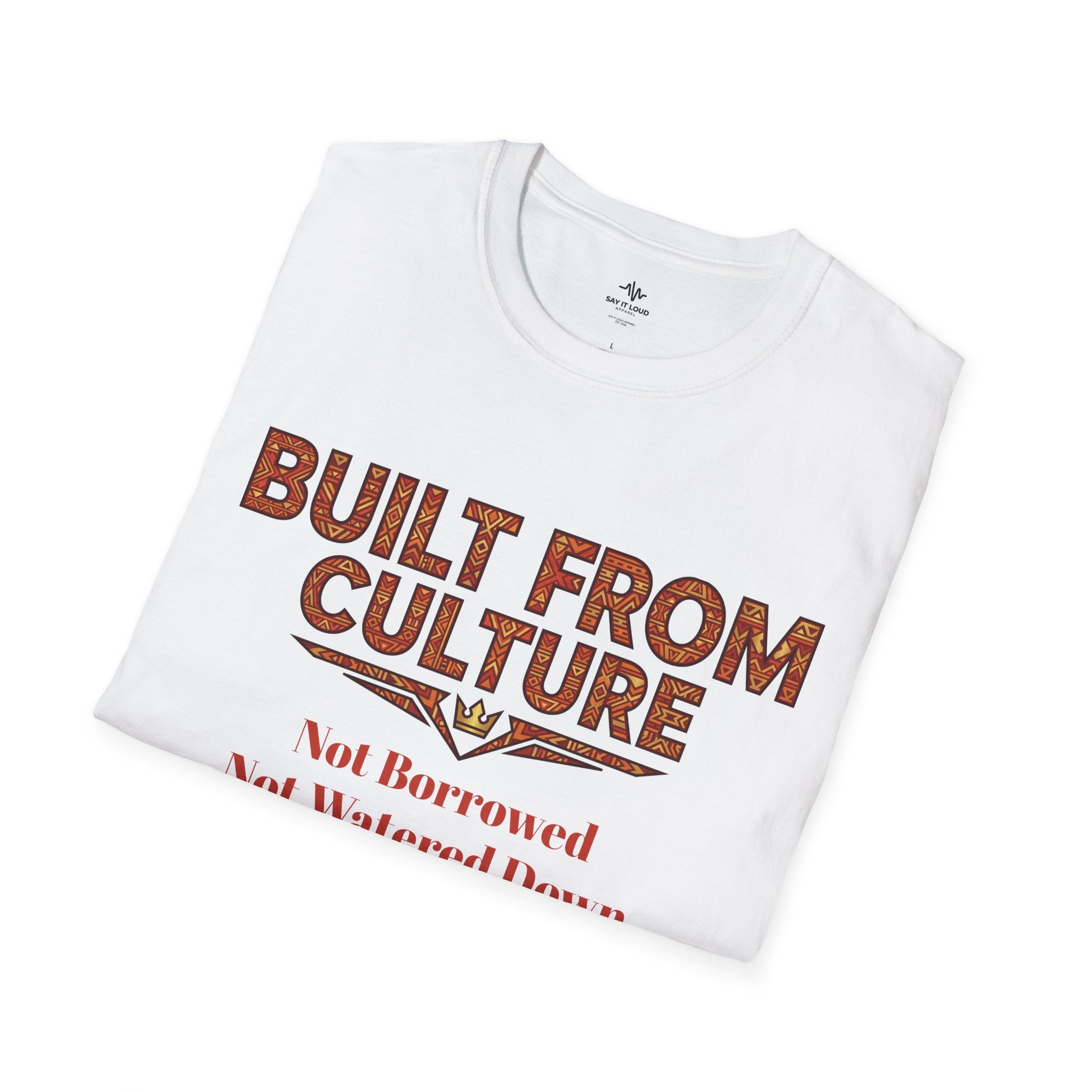 Built From Culture Tee – Identity Statement Shirt