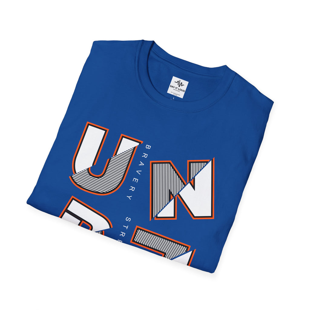 UNBEATABLE T-Shirt — Bold Block Letter Graphic Tee ("UNBEATABLE")