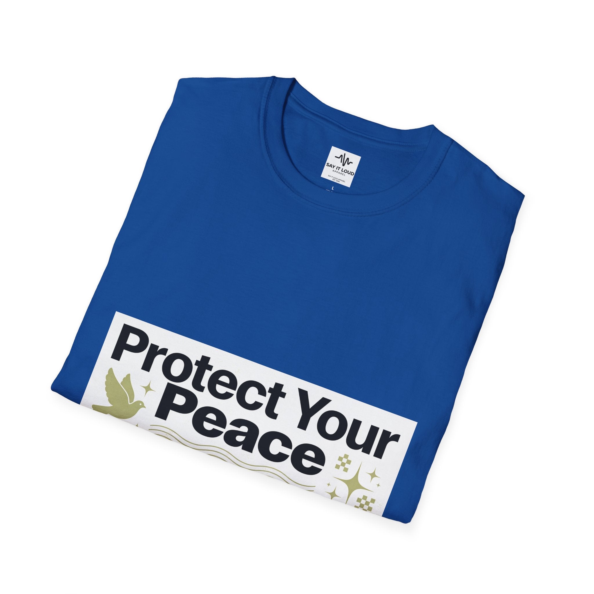 Protect Your Peace T-Shirt — "Boundaries Look Good on You" Inspirational Tee