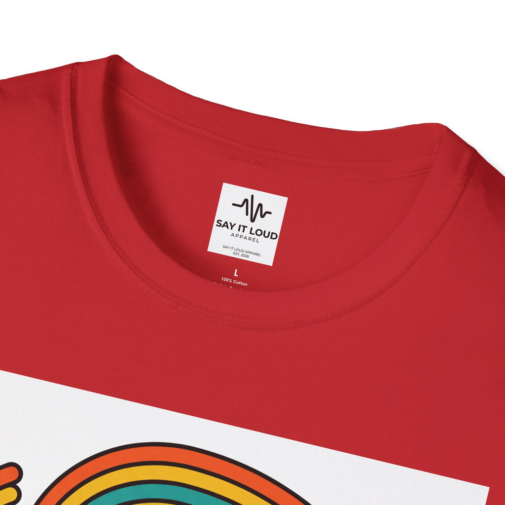 Retro Music Quote T-Shirt — "Without Music Life Would Be a Mistake"