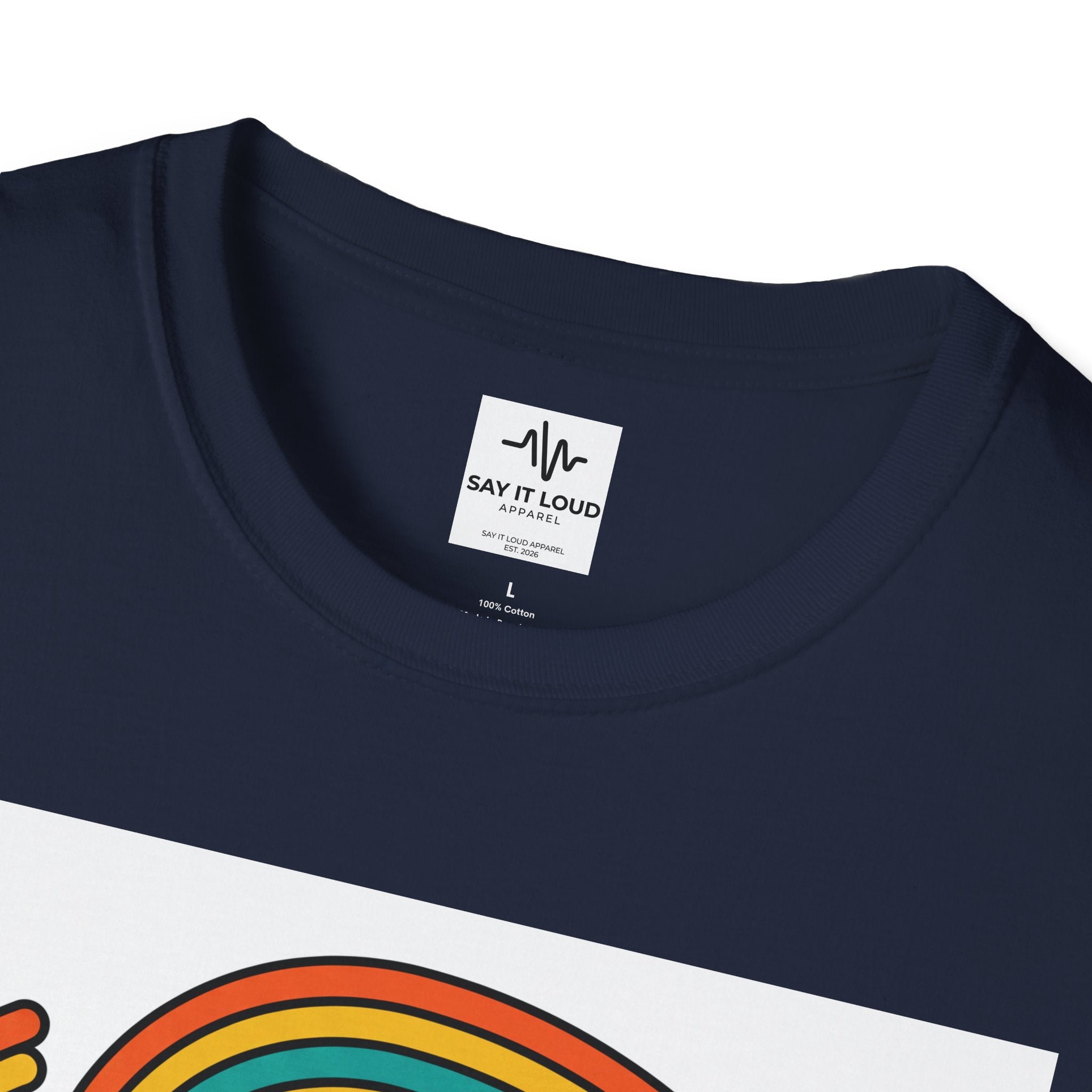 Retro Music Quote T-Shirt — "Without Music Life Would Be a Mistake"