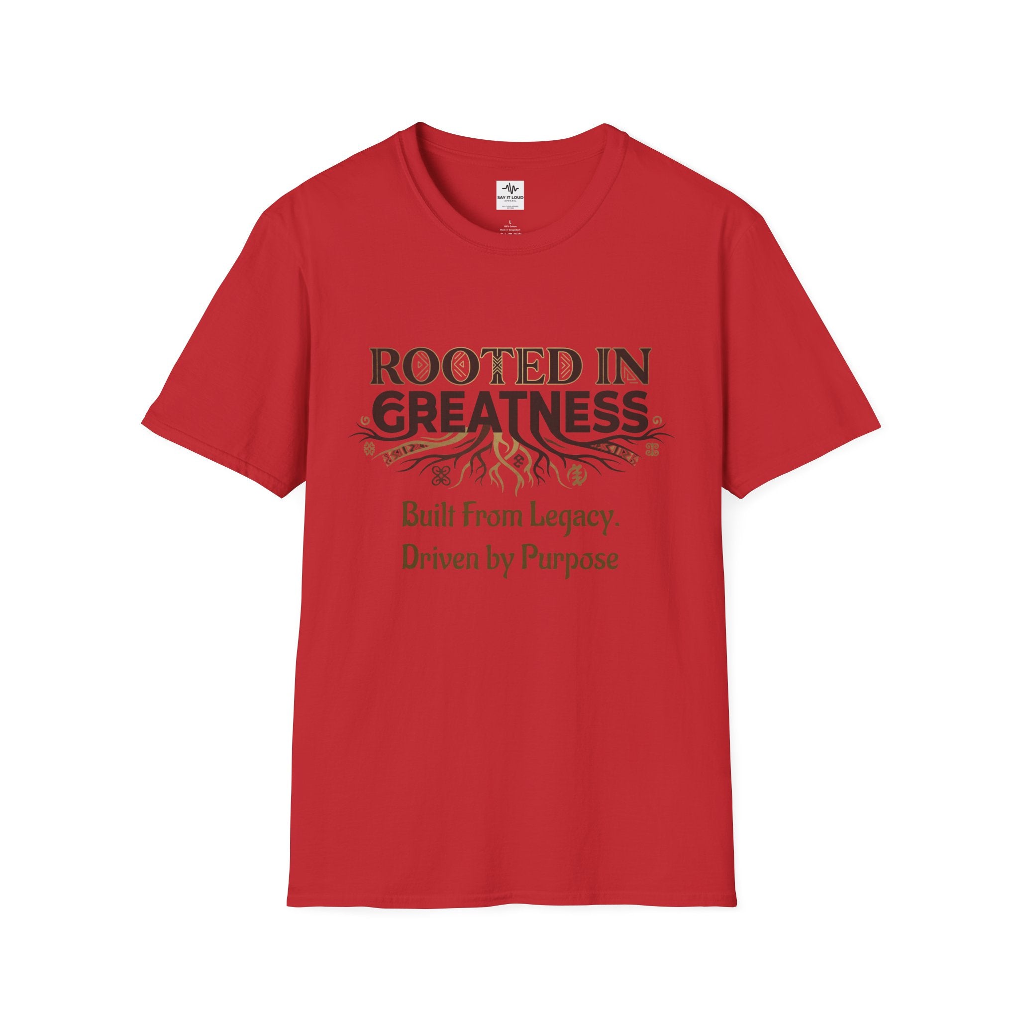 Rooted in Greatness Tee – Culture & Legacy Statement Shirt