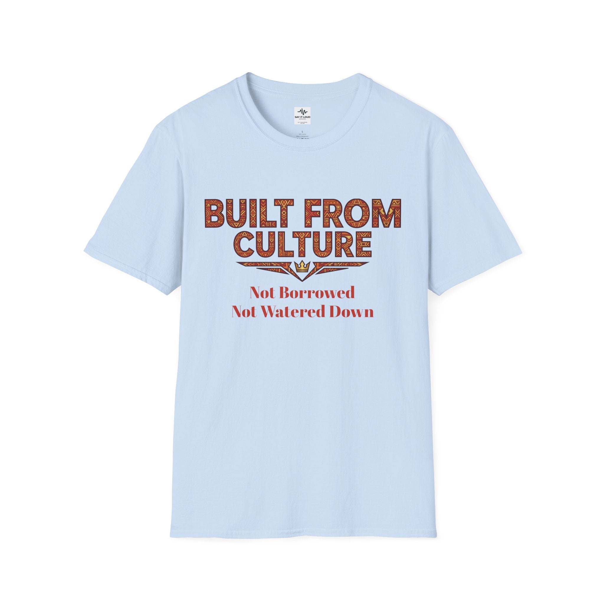 Built From Culture Tee – Identity Statement Shirt
