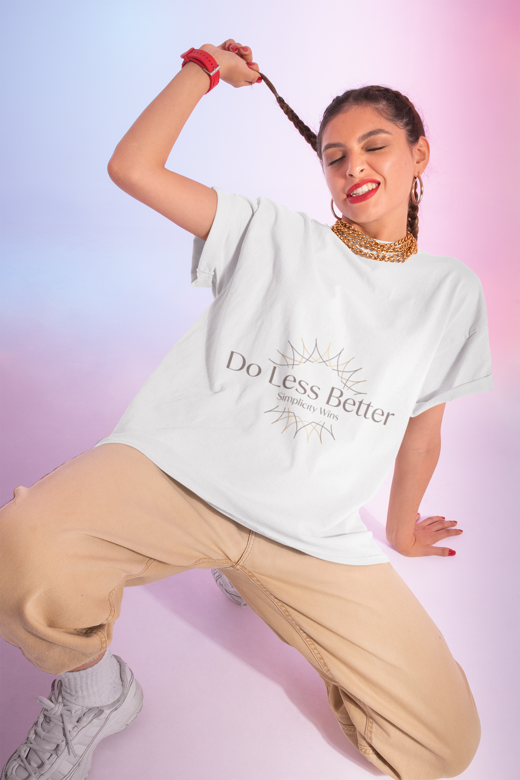 Do Less Better T-Shirt — Minimalist Mindfulness Graphic Tee