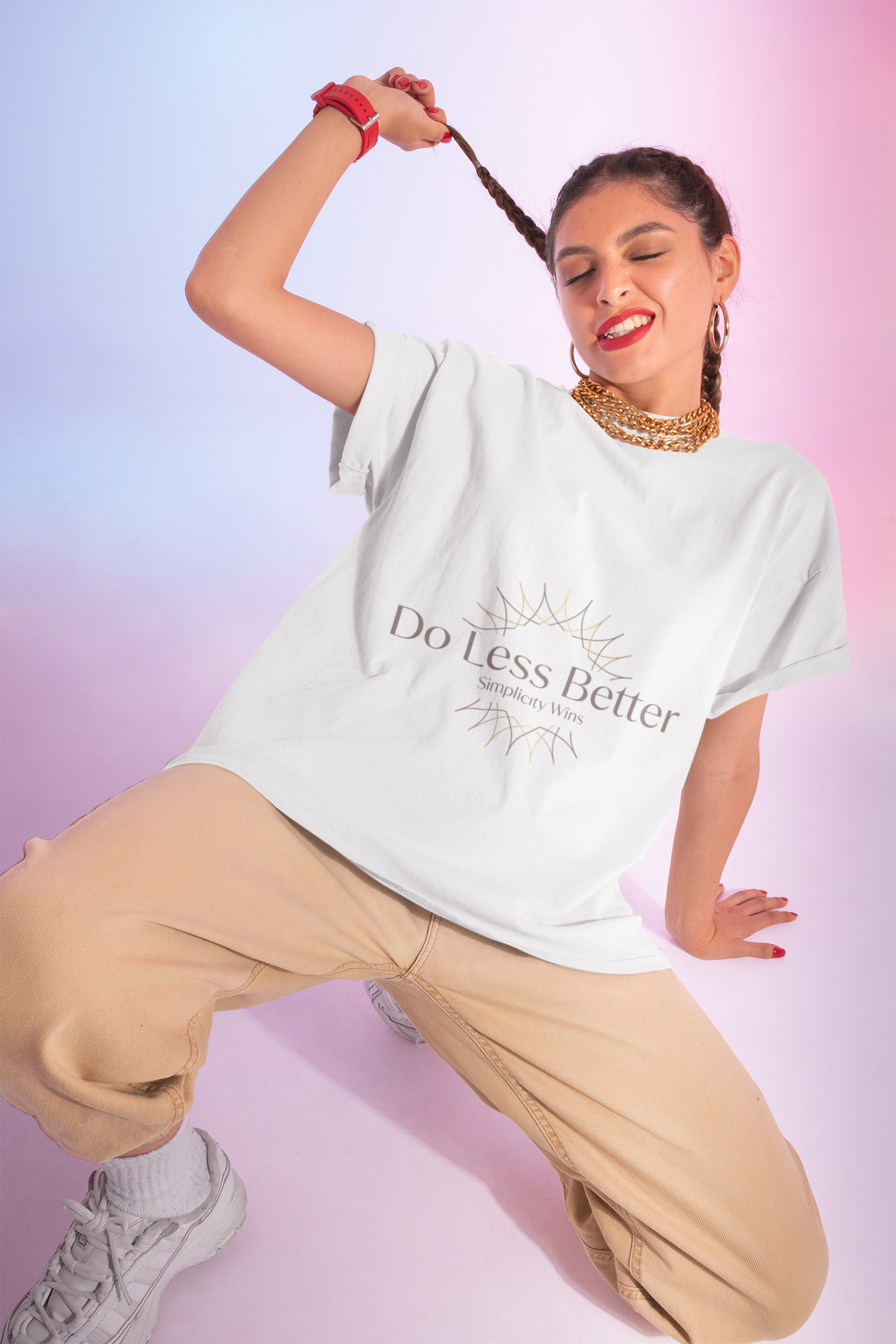 Do Less Better T-Shirt — Minimalist Mindfulness Graphic Tee