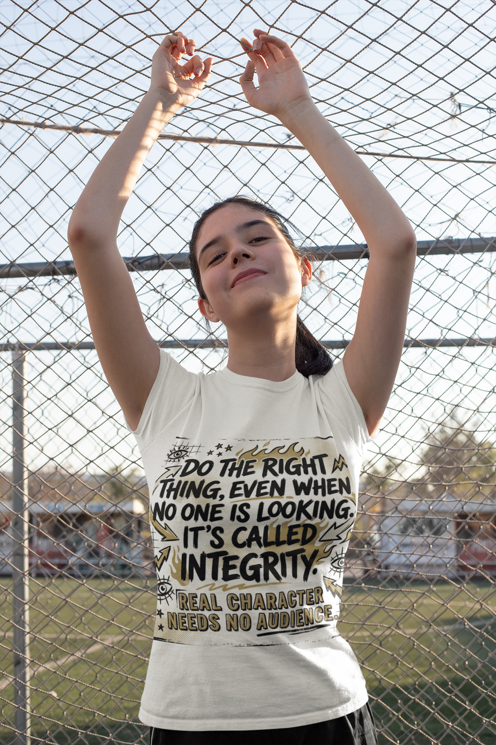 Integrity Graphic T-Shirt — “Do the Right Thing…It’s Called Integrity” Inspirational Tee