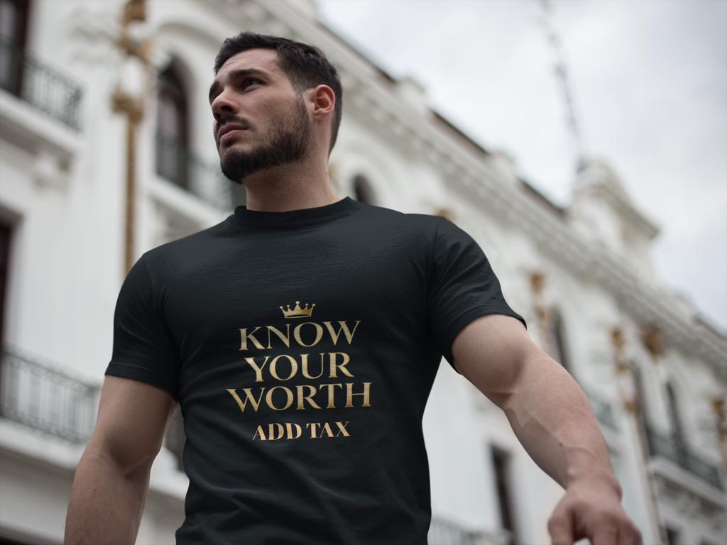 Know Your Worth Tee – Confidence Statement Shirt