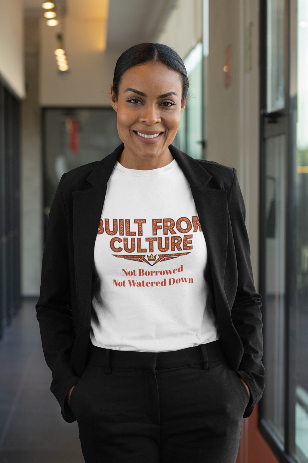 Built From Culture Tee – Identity Statement Shirt