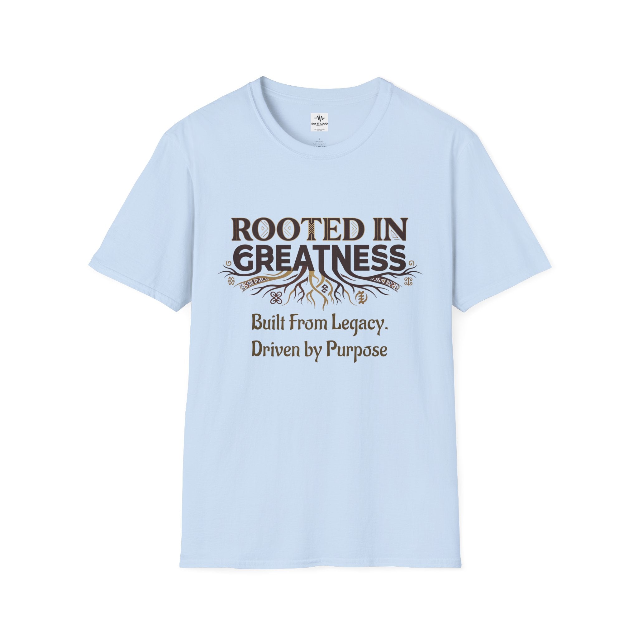 Rooted in Greatness Tee – Culture & Legacy Statement Shirt