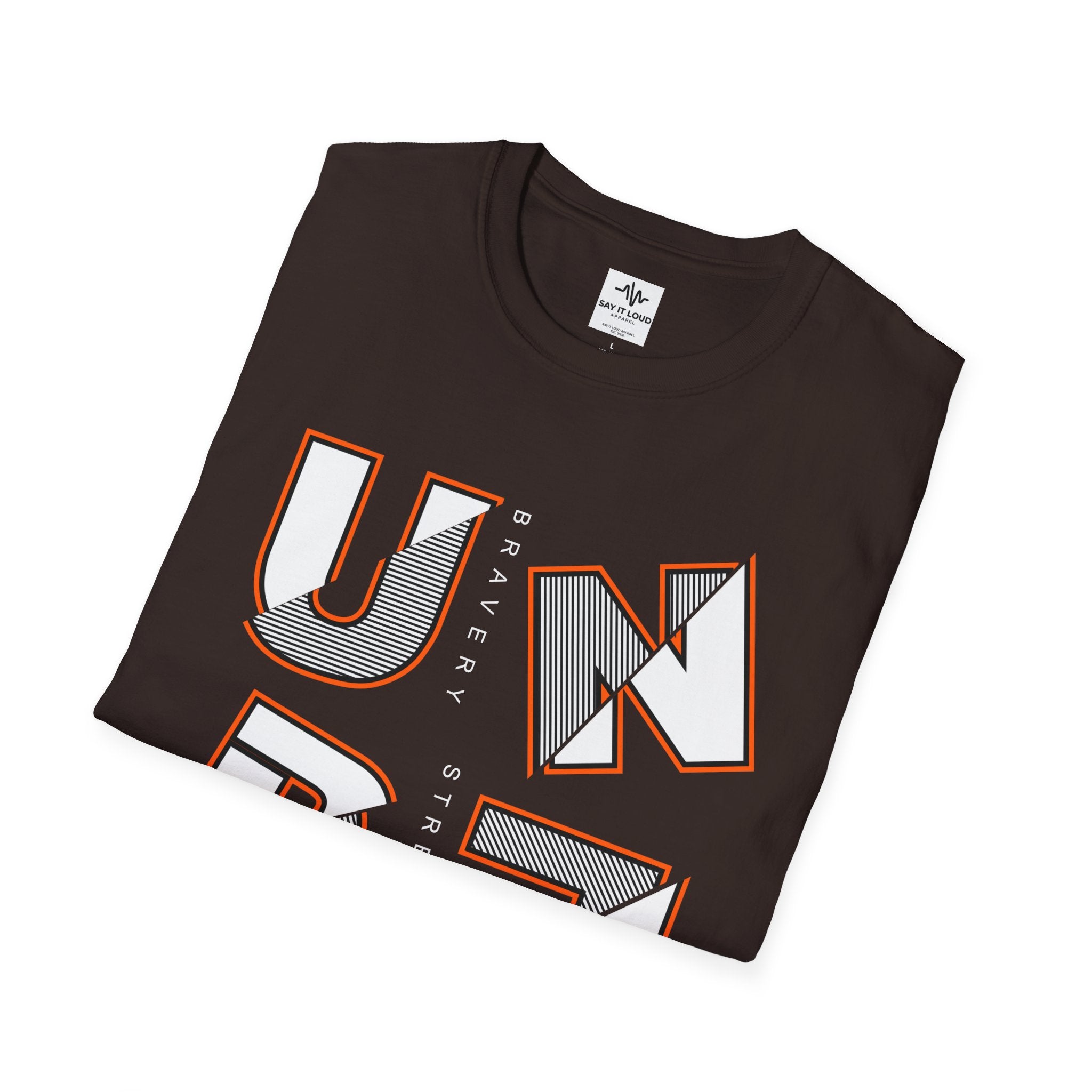 UNBEATABLE T-Shirt — Bold Block Letter Graphic Tee ("UNBEATABLE")