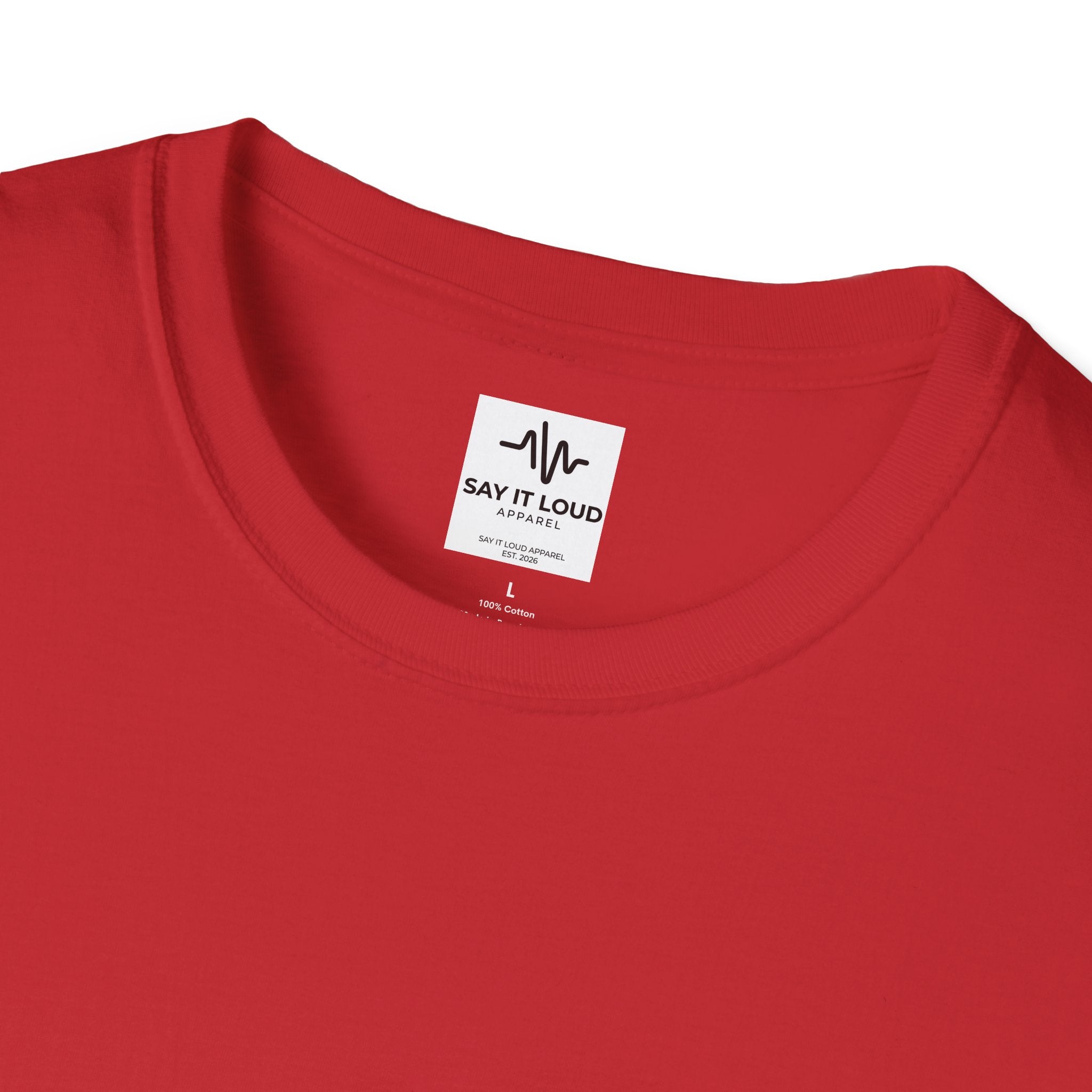 🤫Running on Silence Tee – Minimal Mood Statement Shirt