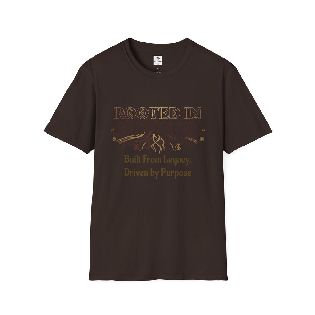 Rooted in Greatness Tee – Culture & Legacy Statement Shirt