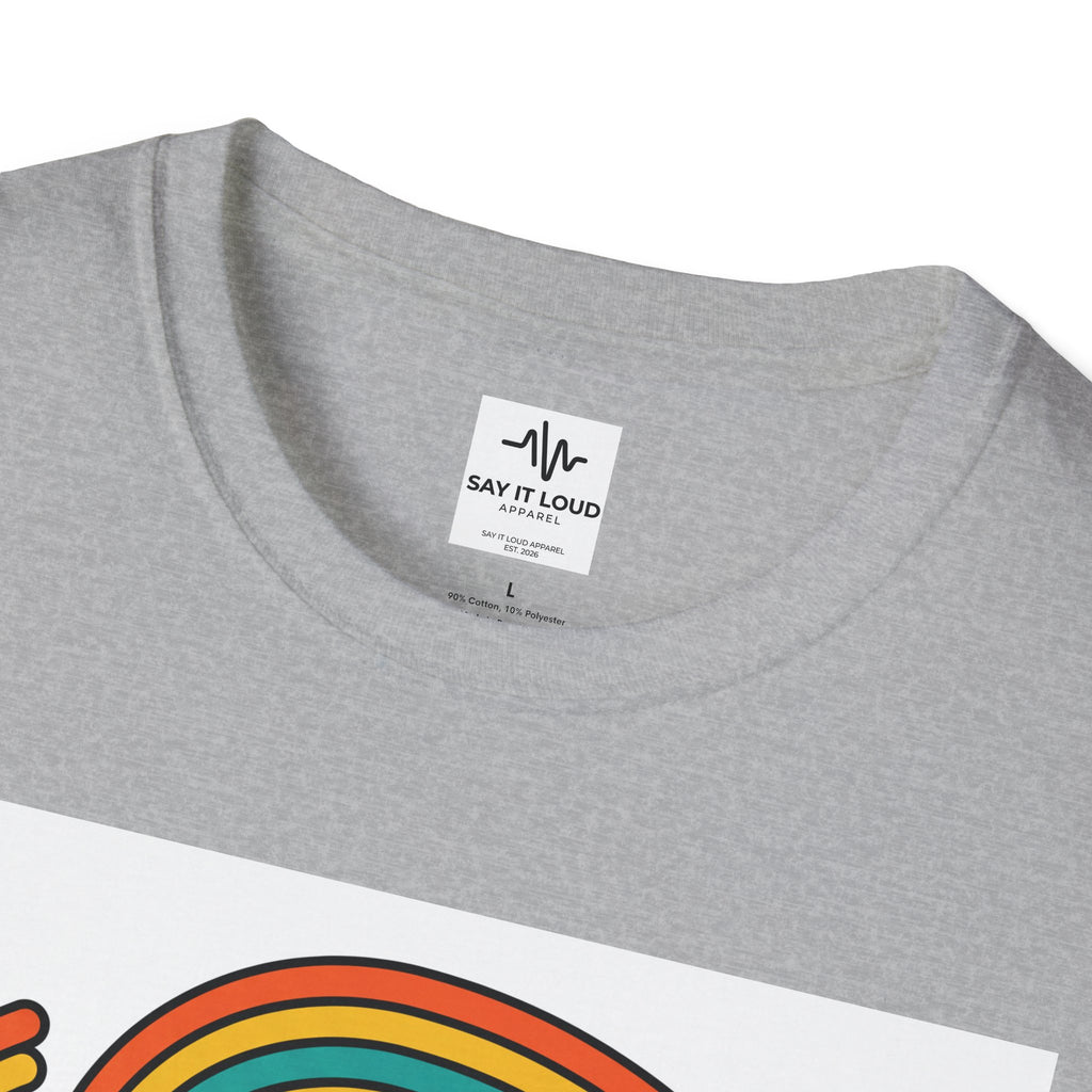 Retro Music Quote T-Shirt — "Without Music Life Would Be a Mistake"