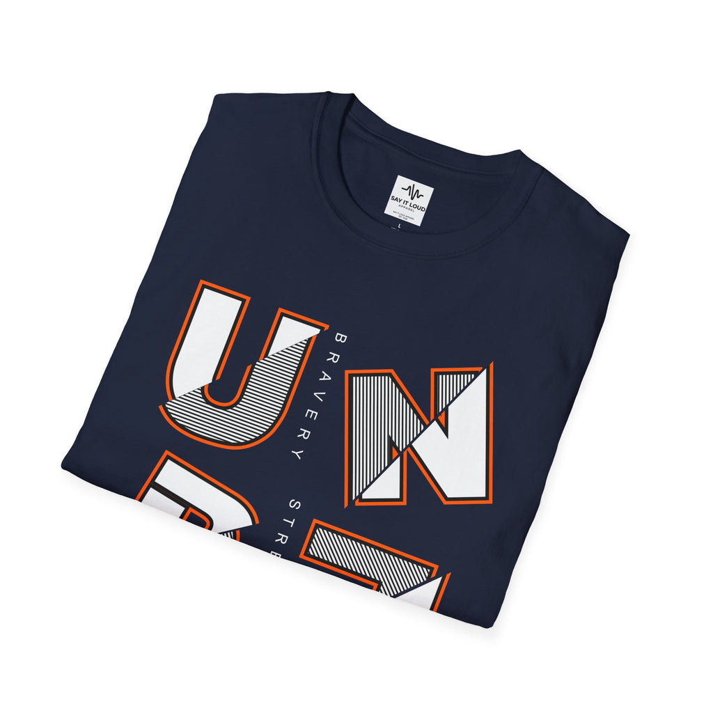 UNBEATABLE T-Shirt — Bold Block Letter Graphic Tee ("UNBEATABLE")
