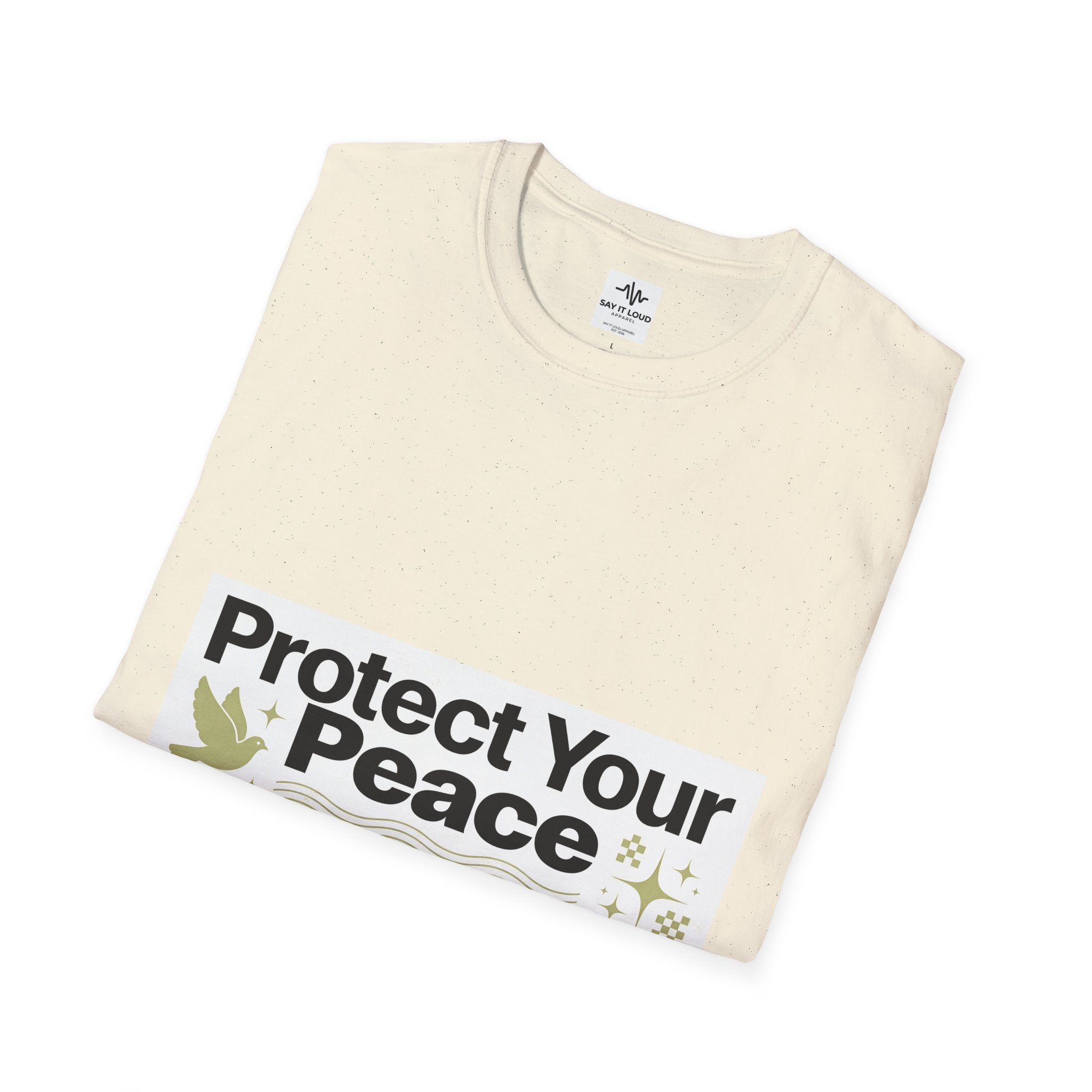 Protect Your Peace T-Shirt — "Boundaries Look Good on You" Inspirational Tee