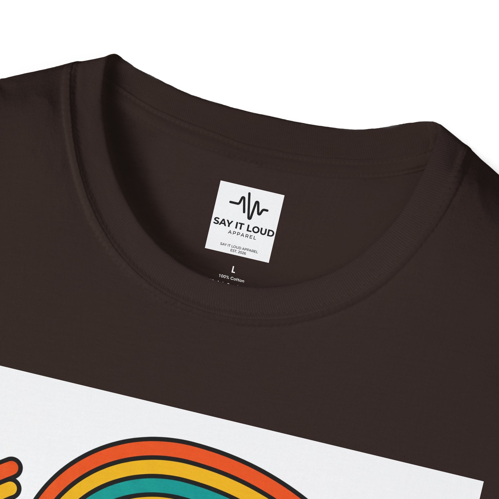 Retro Music Quote T-Shirt — "Without Music Life Would Be a Mistake"