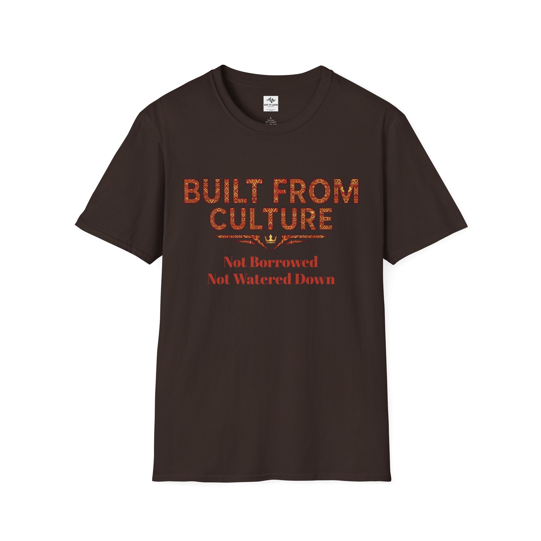 Built From Culture Tee – Identity Statement Shirt