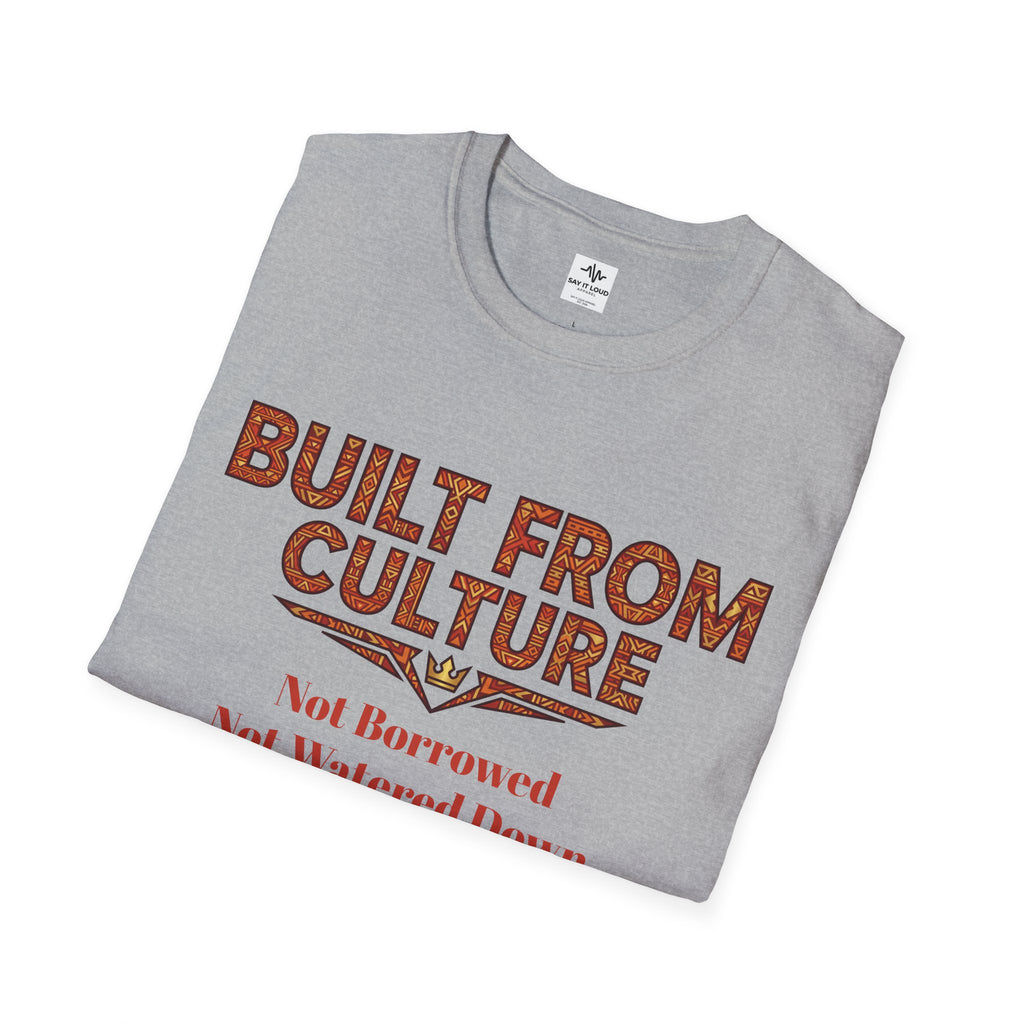 Built From Culture Tee – Identity Statement Shirt