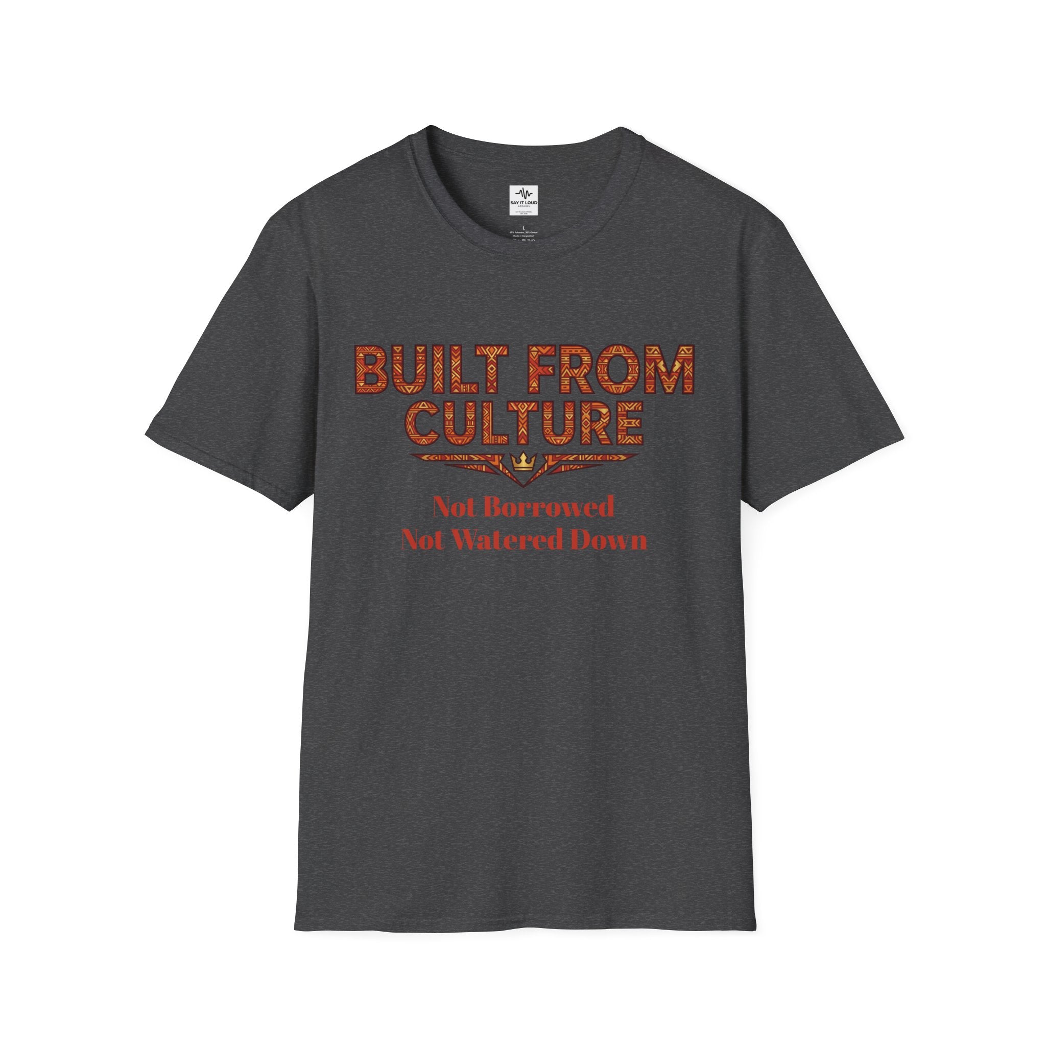 Built From Culture Tee – Identity Statement Shirt