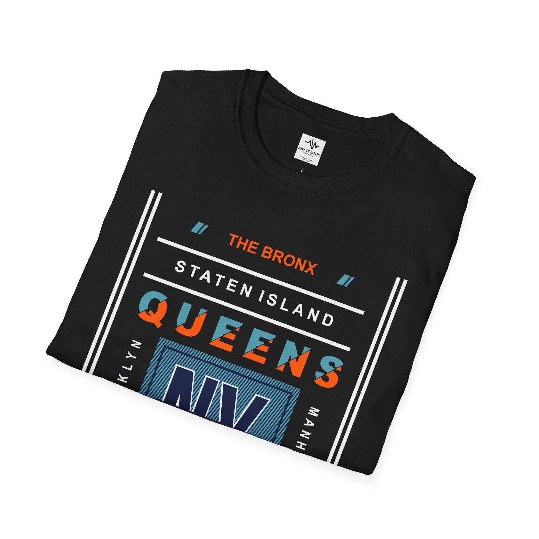Queens NY C.I.T.Y. T-Shirt — Retro Bronx/New York City Graphic Tee