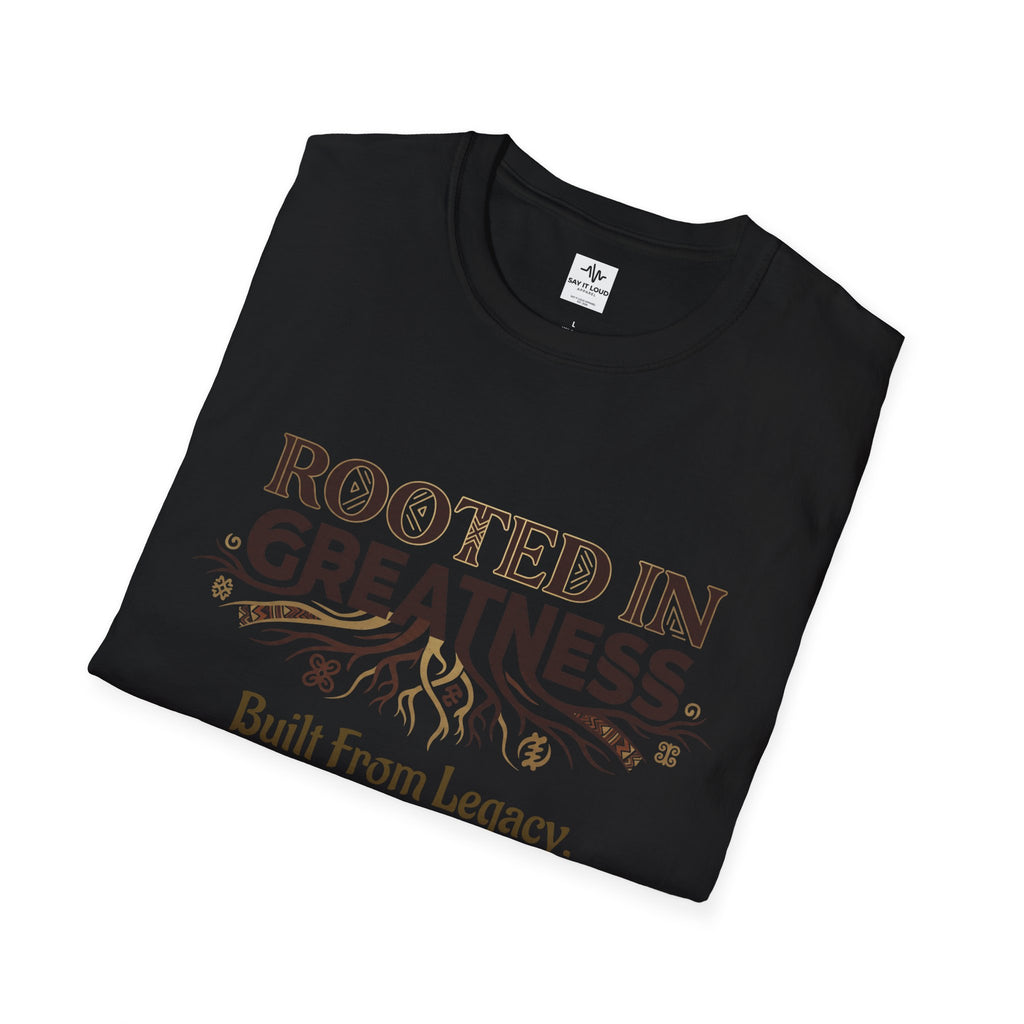 Rooted in Greatness Tee – Culture & Legacy Statement Shirt
