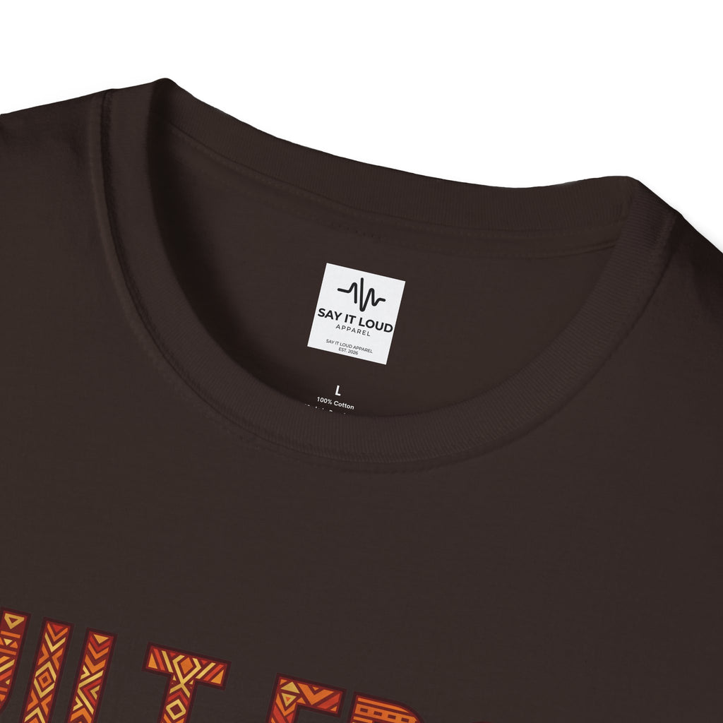 Built From Culture Tee – Identity Statement Shirt