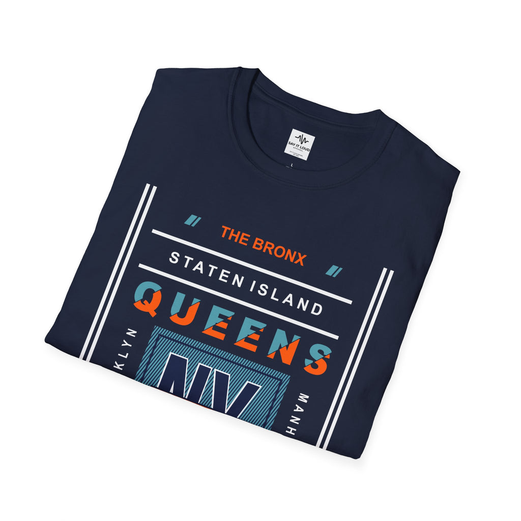 Queens NY C.I.T.Y. T-Shirt — Retro Bronx/New York City Graphic Tee