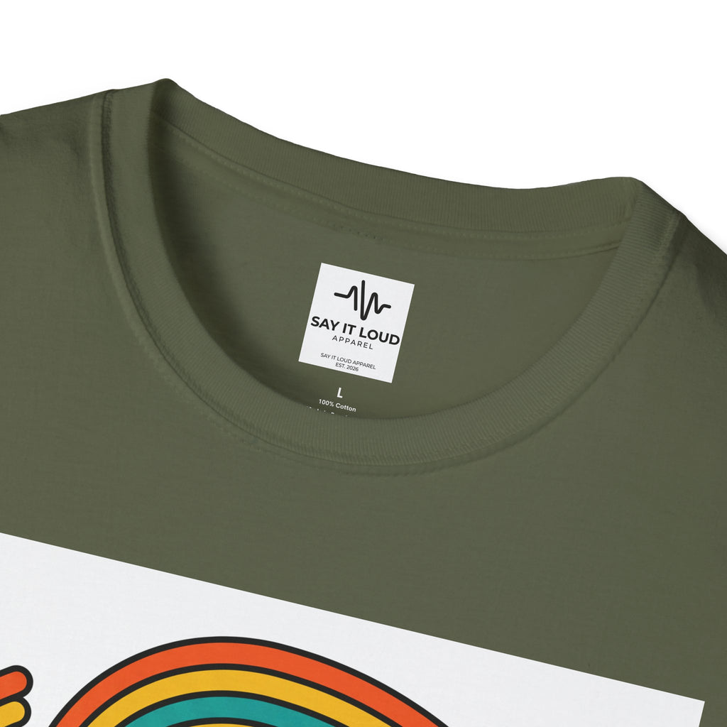 Retro Music Quote T-Shirt — "Without Music Life Would Be a Mistake"