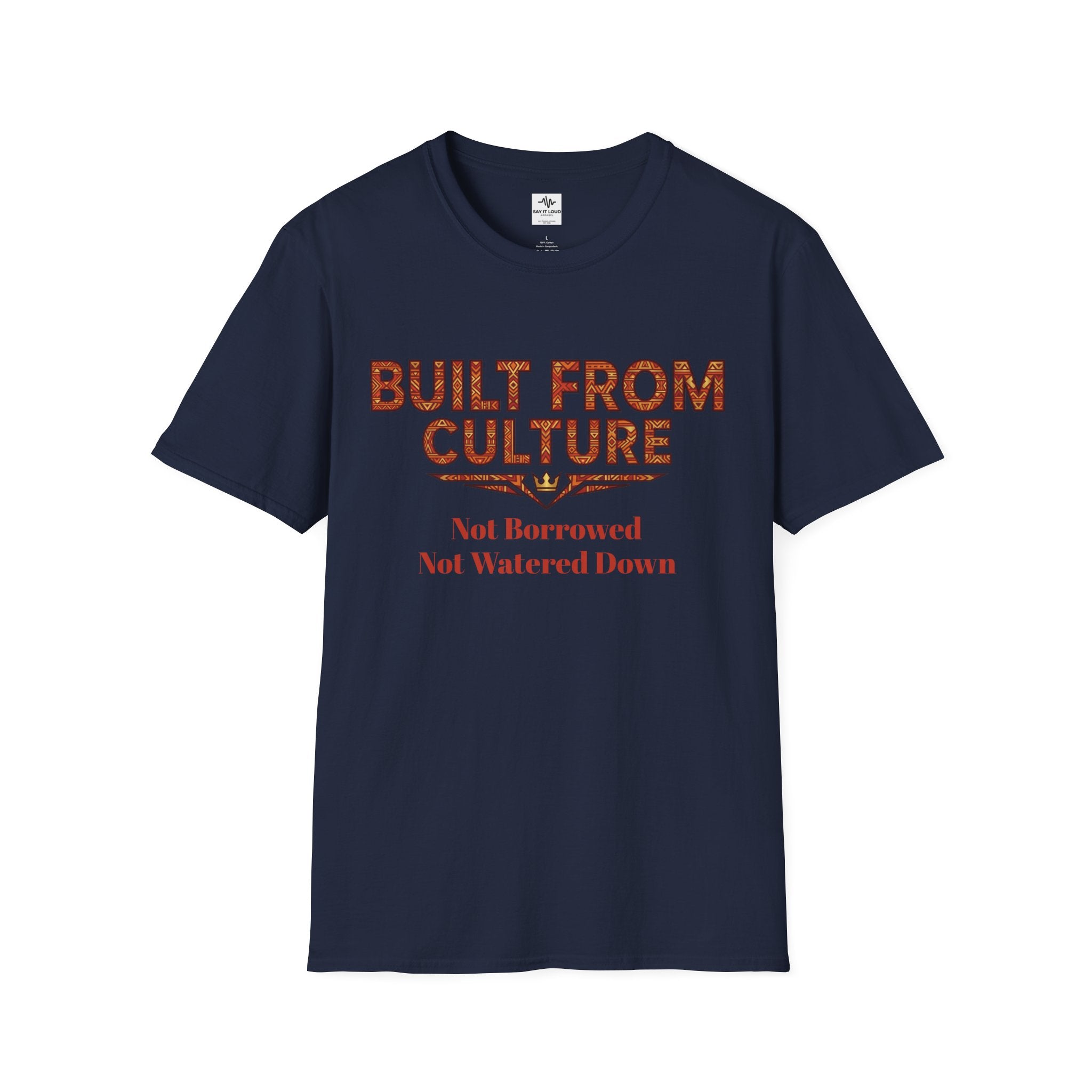 Built From Culture Tee – Identity Statement Shirt