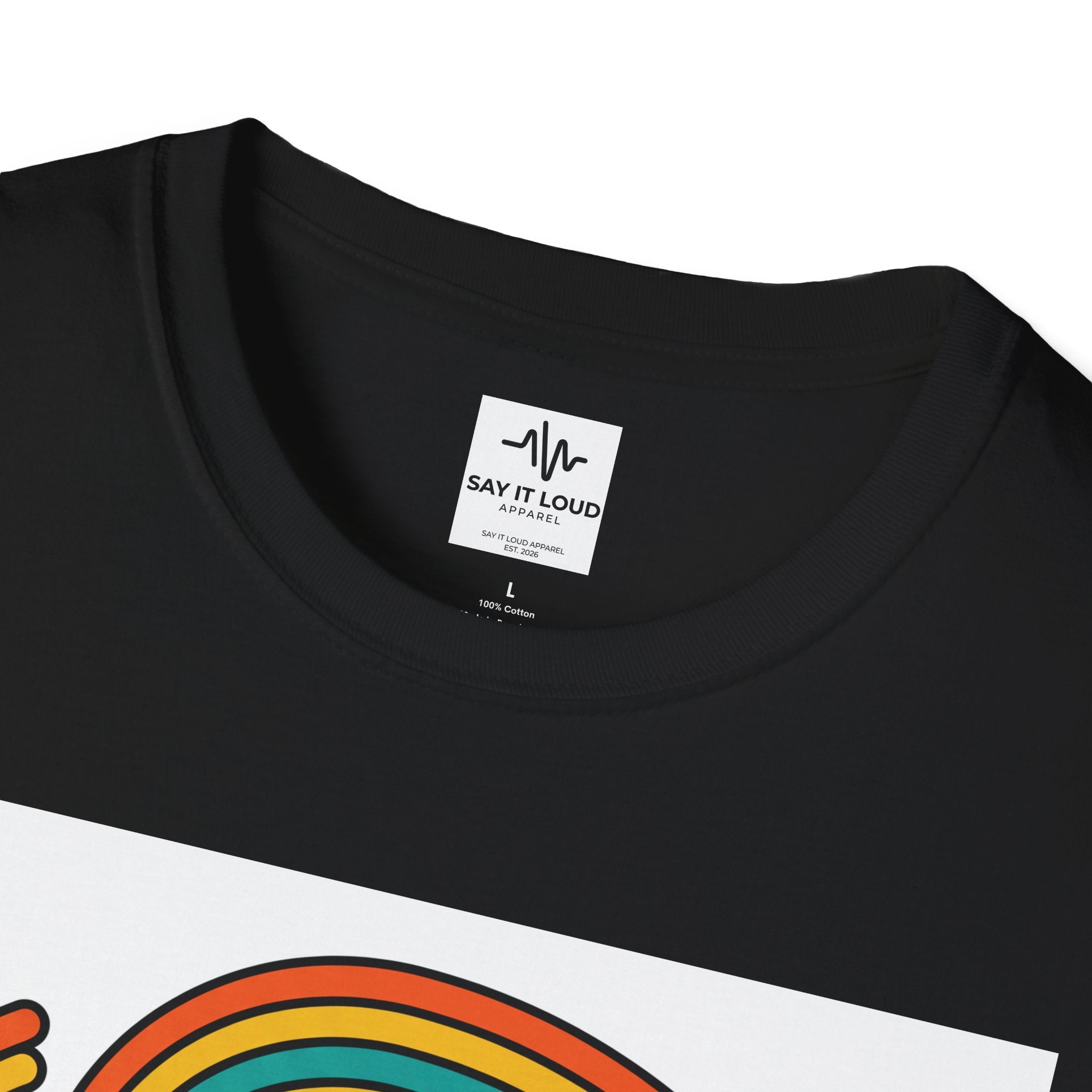 Retro Music Quote T-Shirt — "Without Music Life Would Be a Mistake"