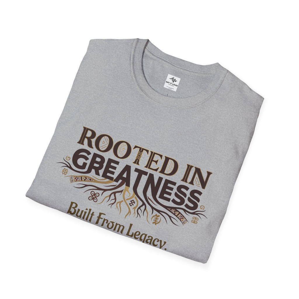 Rooted in Greatness Tee – Culture & Legacy Statement Shirt
