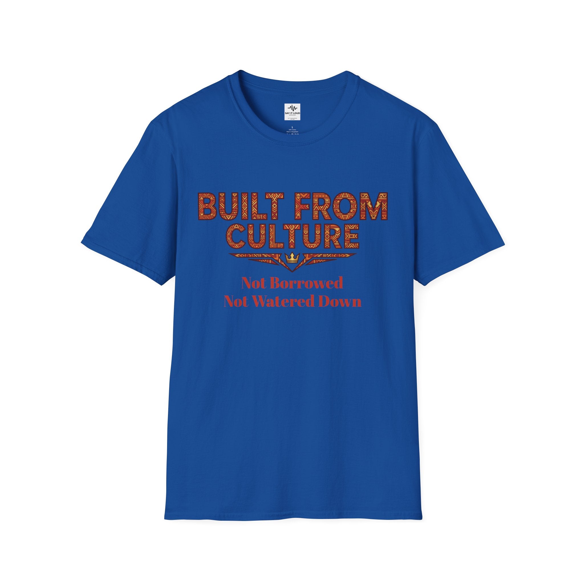 Built From Culture Tee – Identity Statement Shirt